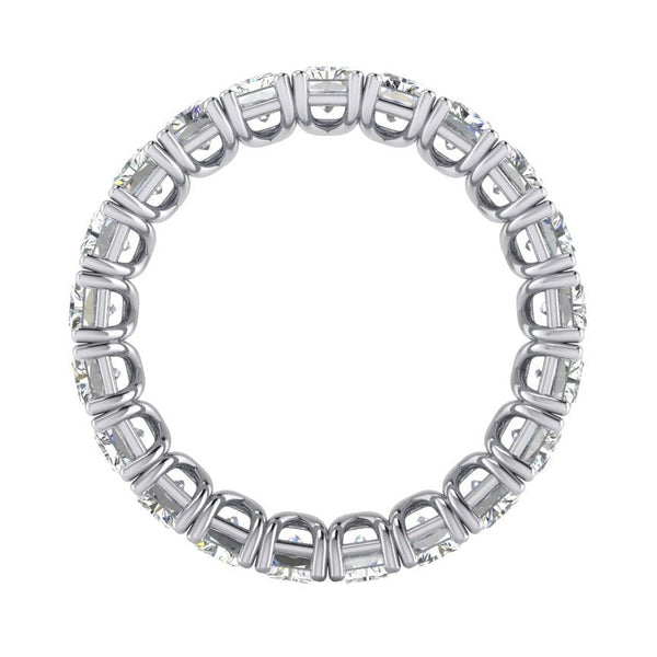 Radiant Cut Eternity Band