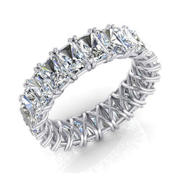 Radiant Cut Eternity Band 11 Ct. Gold Mined Diamond Jewelry