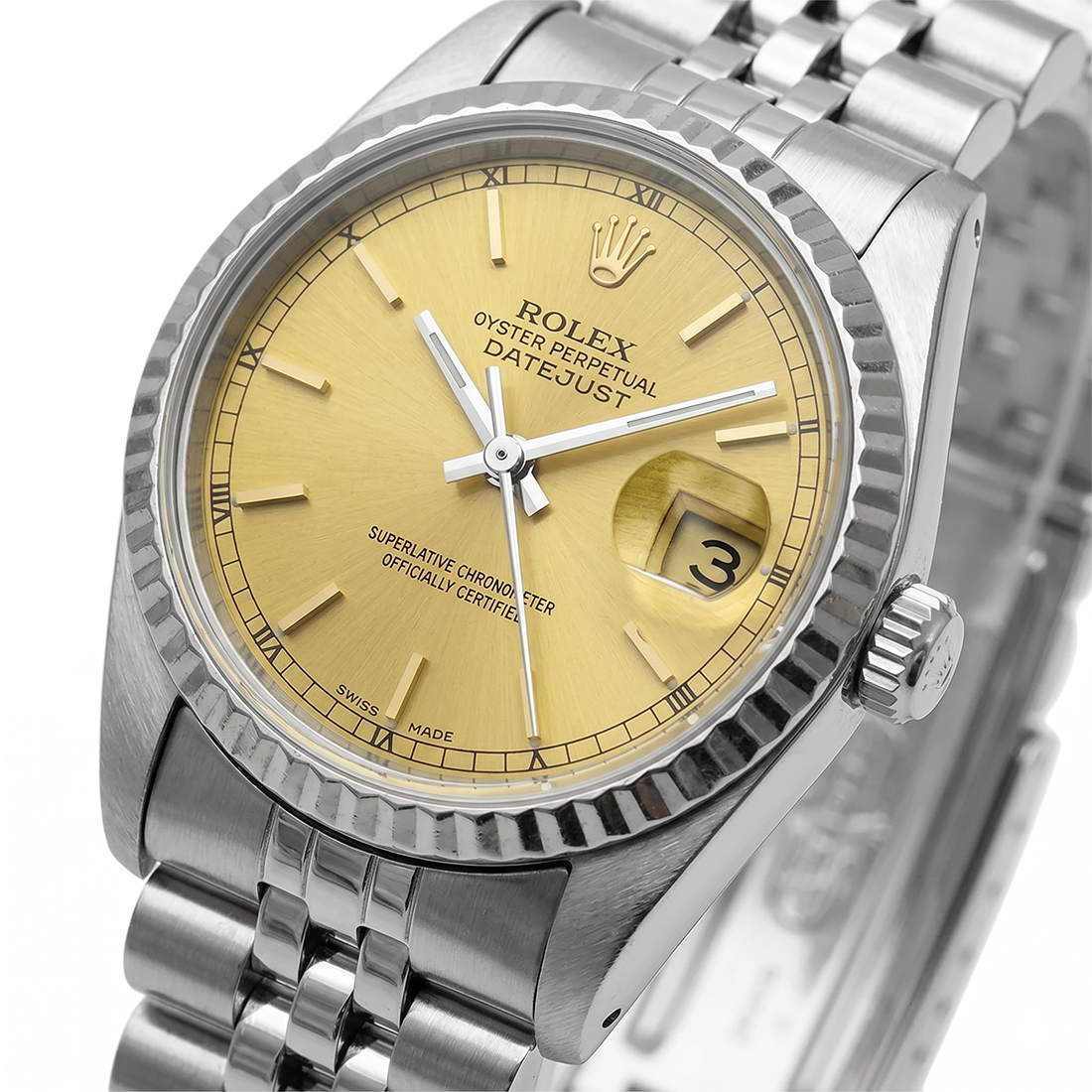 Rolex Date Just Watch Lady Dial Rolex Ss Jubilee Datejust