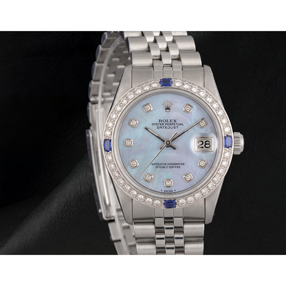 Rolex Date-just 31mm MOP Men Watch