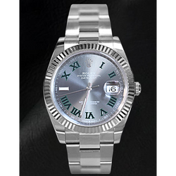Rolex Datejust 41 Wimbledon Slate Dial Stainless Steel Watch