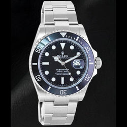 Rolex 126610LN Submariner Date 41mm Black Ceramic Stainless Steel Watch