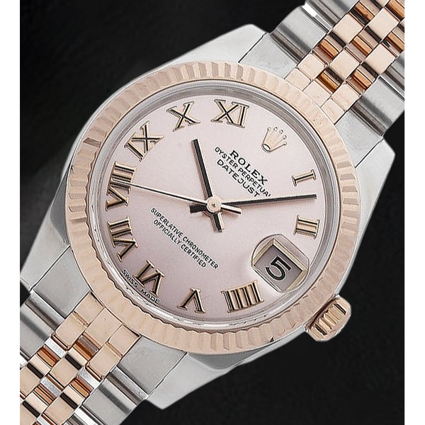 Rolex 178271 Rose Gold and Steel Women's Watch