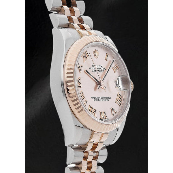 Rolex 31mm  Rose Gold and Steel Women's Watch
