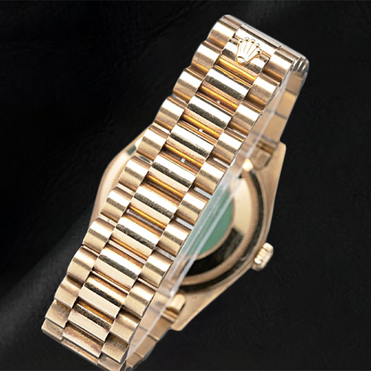 natural diamond watch close up detail