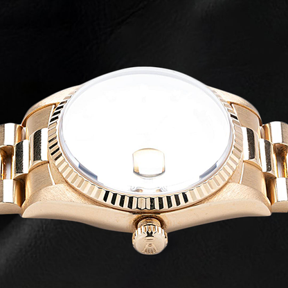 Rolex 18238 Day-Date 36mm Champagne Diamond Dial Yellow Gold Watch
