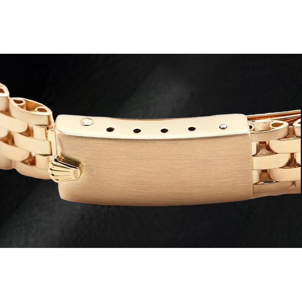 Rolex 26 mm Datejust Champagne Dial Yellow Gold Ladies Watch