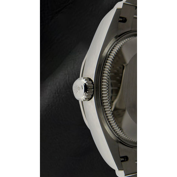 Rolex 278274 Date-just 41mm Dark Grey Roman Dial Stainless Steel Men's Watch