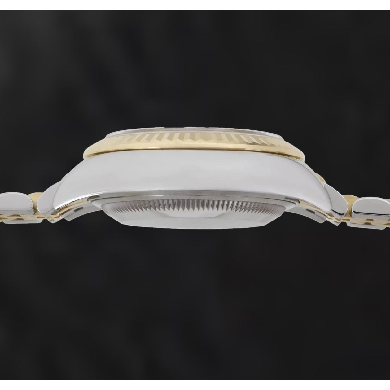 natural diamond watch side angle