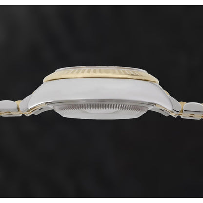 natural diamond watch side angle