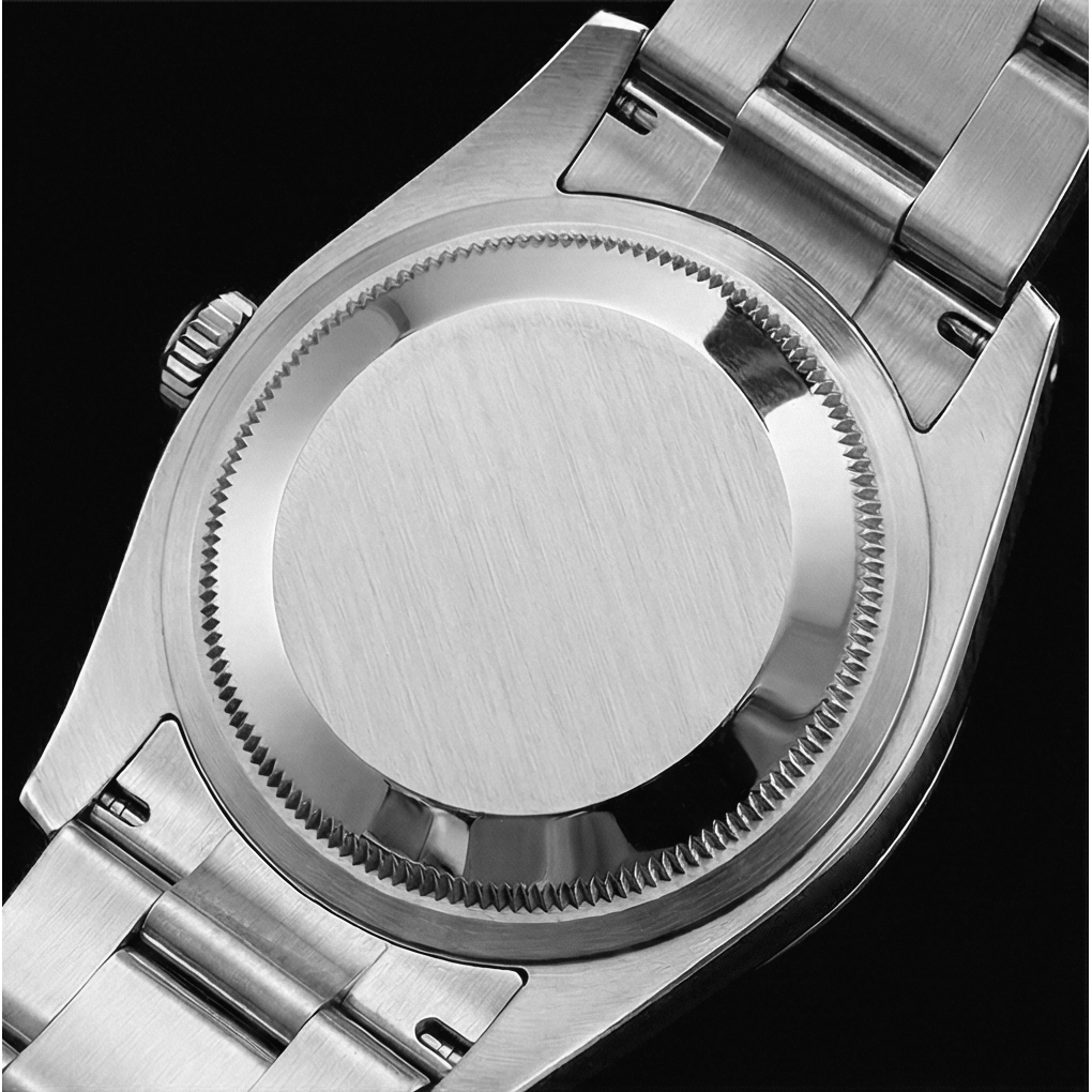 Rolex 36 mm Chocolate Diamond Dial Stainless Steel Watch Oyster Band