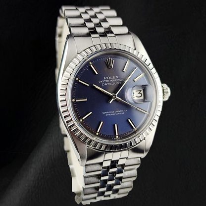 Rolex Datejust 36mm 1986 Year Pie Stick Dial Stainless Steel Watch