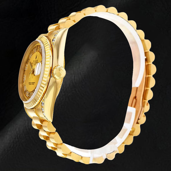 Rolex 68238 Date-just 31mm Yellow Gold Ladies Watch
