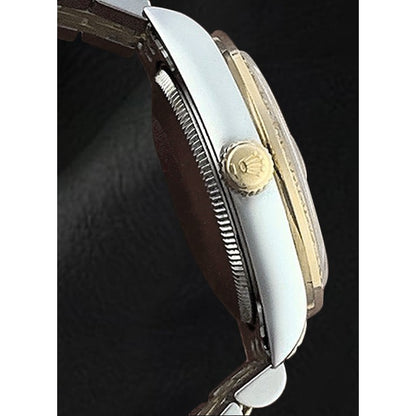natural diamond watch side angle