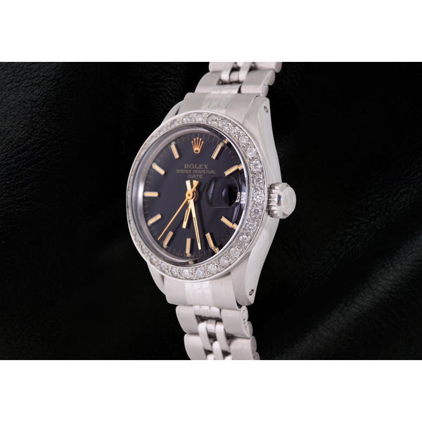 Diamond Bezel Women Watch Ss Jubilee