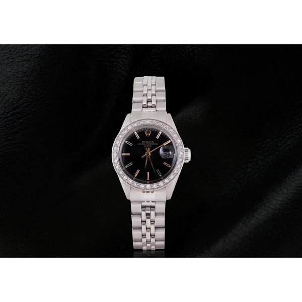 Diamond Bezel Women Watch Ss Jubilee