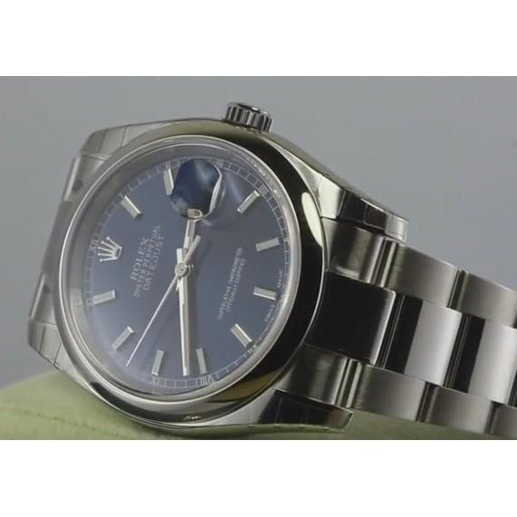 Gents Watch 41Mm Oyster Bracelet Blue Dial