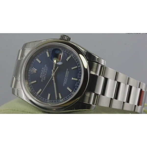 41Mm Oyster Bracelet Blue Dial Ss