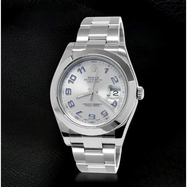 Rolex Date Just Ii Rhodium Dial