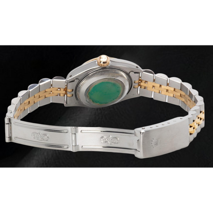 Rolex Datejust 26 mm Champagne Stick Dial Two Tone Ladies Watch
