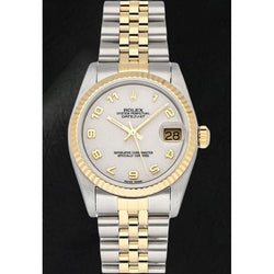 Rolex Datejust 31 68273 Pink Jubilee Two Tone Ladies Watch