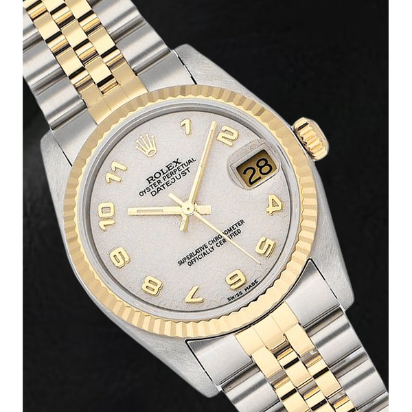 Rolex Datejust 31mm 68273 Pink Jubilee Two Tone Ladies Watch