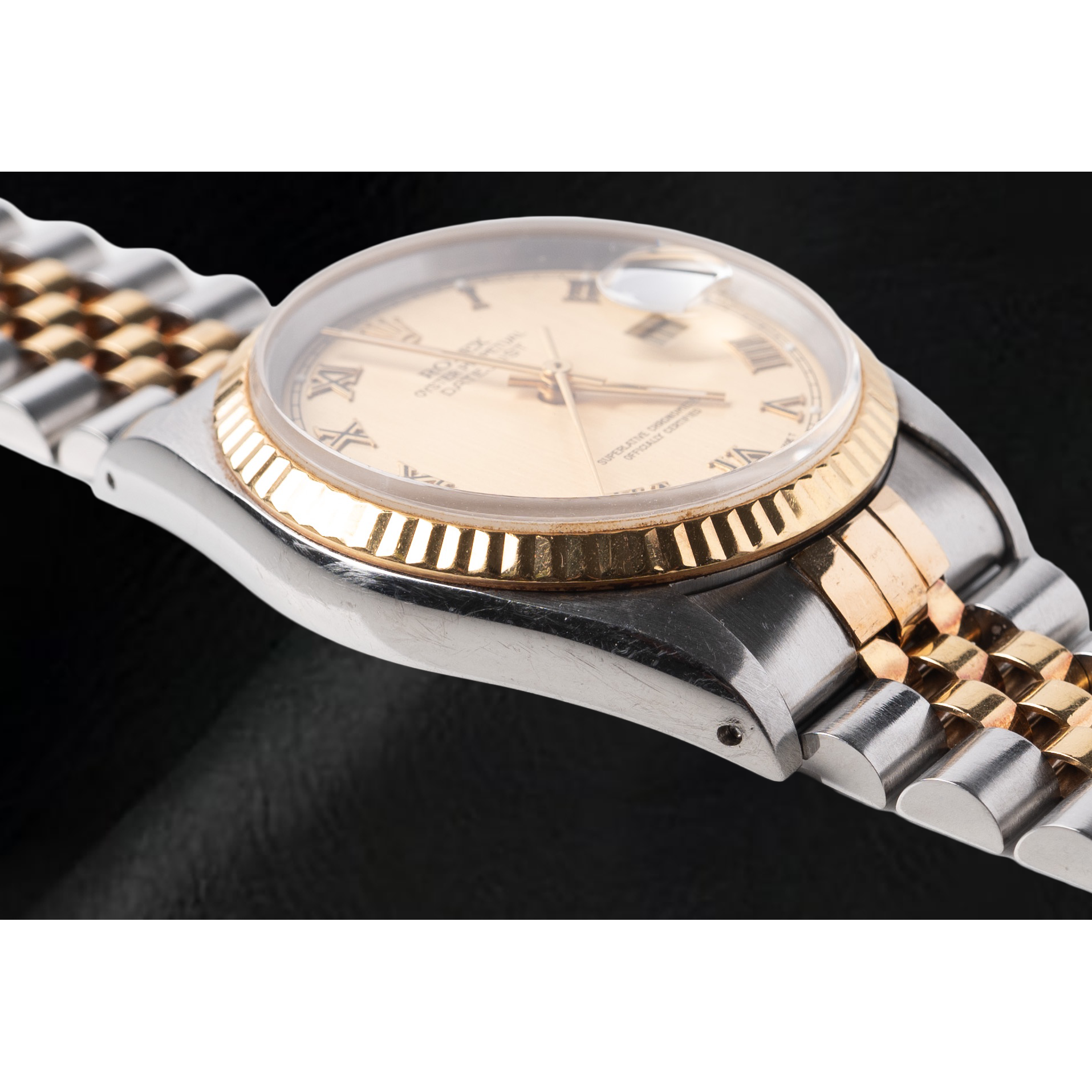 Rolex Datejust Champagne Roman Dial 36 mm Two Tone WatchRolex Datejust Champagne Roman Dial 36 mm Two Tone Watch