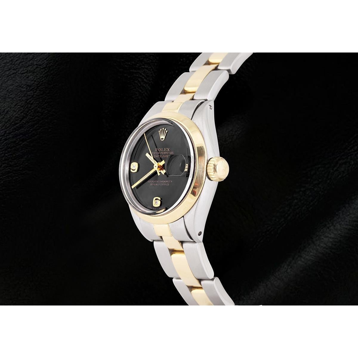 Diamond Dial Two Tone Oyster