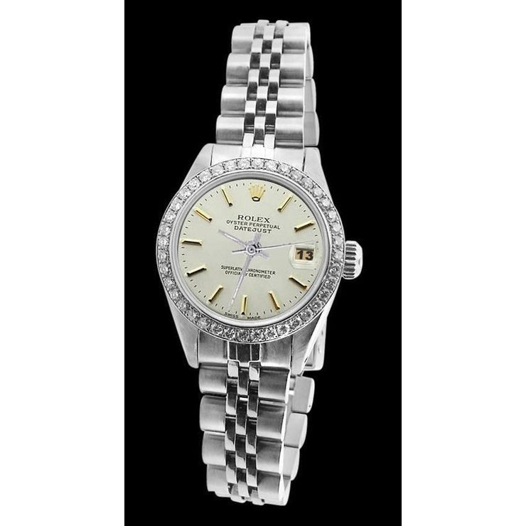 Lady Watch Stainless Steel Diamond