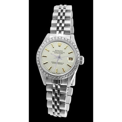 Lady Watch Stainless Steel Diamond