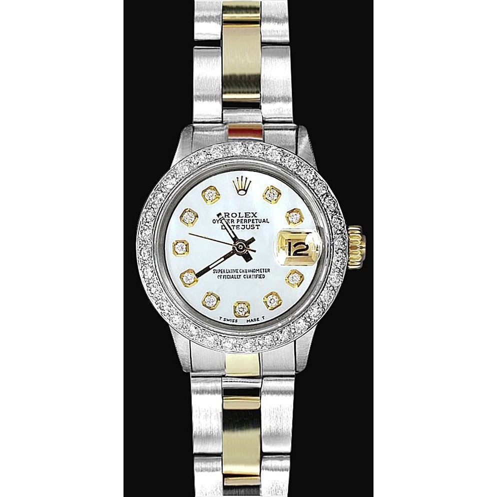 Ladies Watch Diamond Bezel