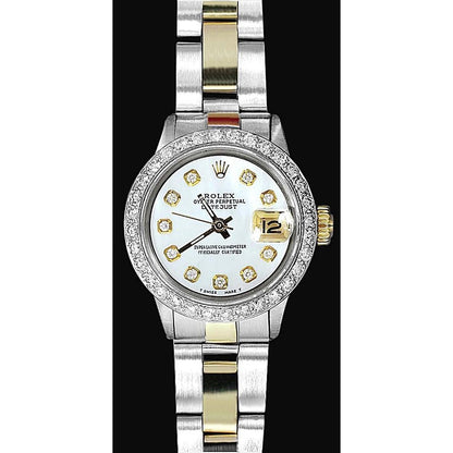Ladies Watch Diamond Bezel