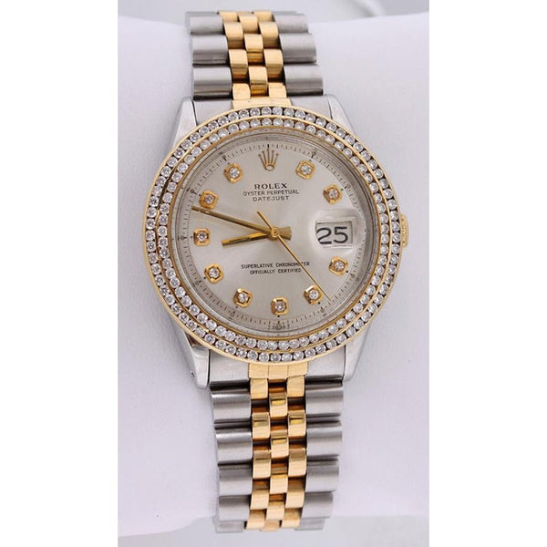 Double Row Diamond Bezel Rolex 