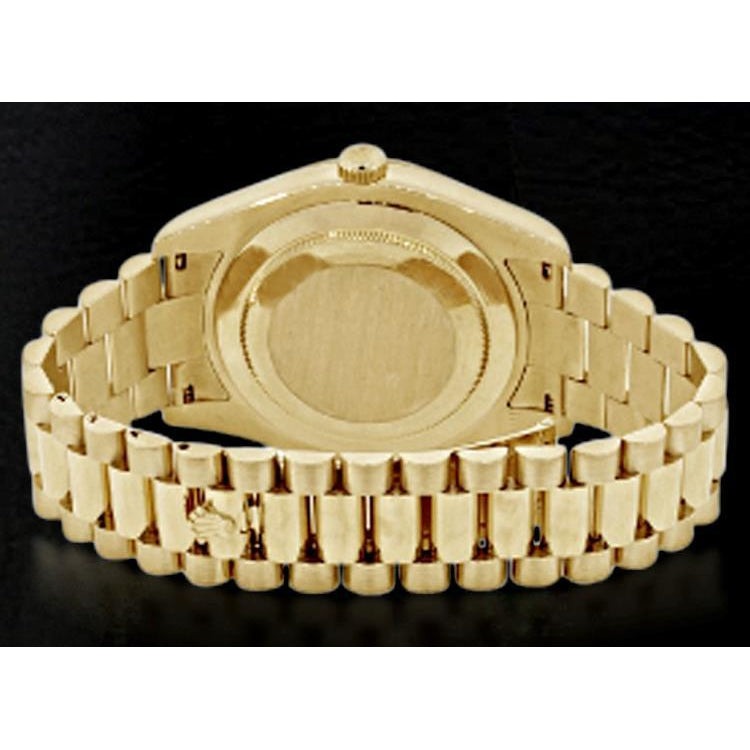 Dial 41 Mm Gents Watch Yellow Gold
