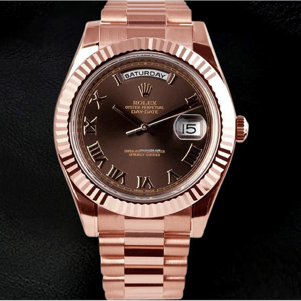 Rolex Day Date Ii 41 Mm Brown