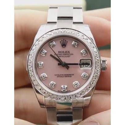 Mother Of Pearl Dial Custom Diamond