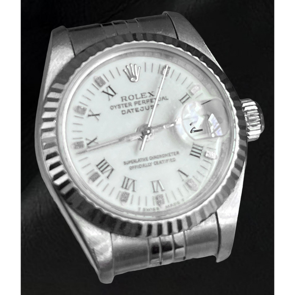 Rolex Lady-Datejust White Roman Dial 26 mm Stainless Steel Watch