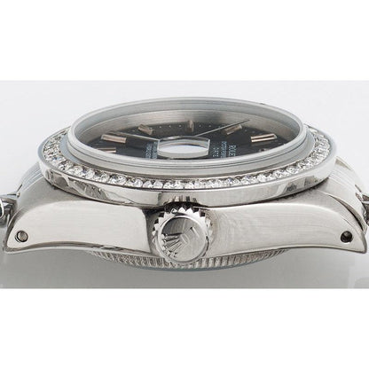 Ss Black Stick Dial Rolex