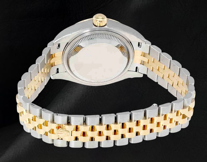 Rolex Datejust 279173 Silver Diamond Dial 28 mm Two Tone Watch