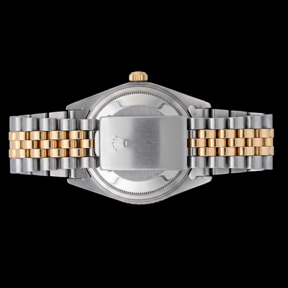 Rolex 16013 Datejust Champagne Dial Turn-O-Graph Bezel 36mm Two Tone Watch