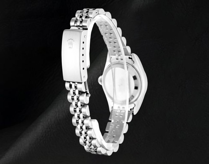 Rolex 26mm 2002 Year  Datejust Mother of Pearl Diamond Dial Watch