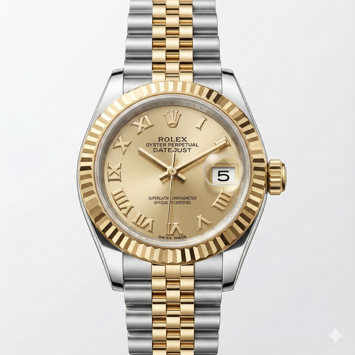 Rolex 279173 Datejust Watch Roman Dial 28mm Newer Model