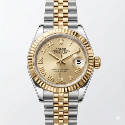 Rolex 279173 Datejust Watch Roman Dial 28mm Newer Model