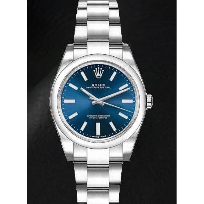 Lady's Blue Luminous Dial Watch