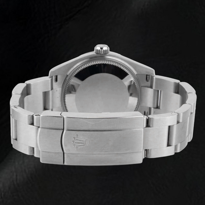 Rolex 36 mm Lavender Luminous Dial Stainless Steel Watch