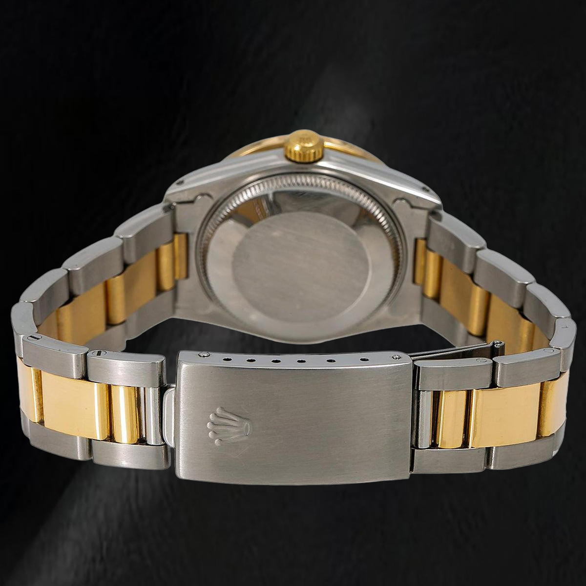 Rolex 68273 Datejust 31mm Champagne Diamond Dial Two Tone Watch