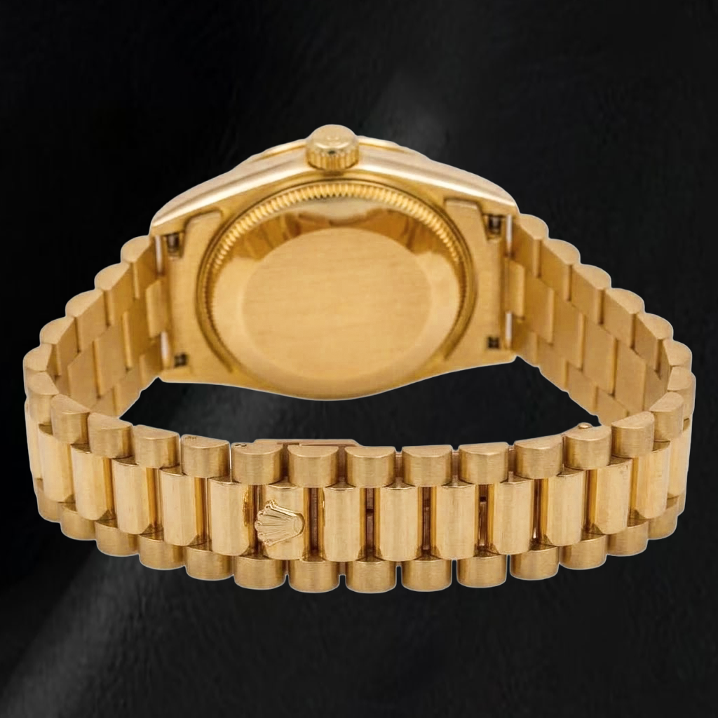 Rolex 68278 Presidential 31mm Champagne Jubilee Diamond Dial Yellow Gold Watch