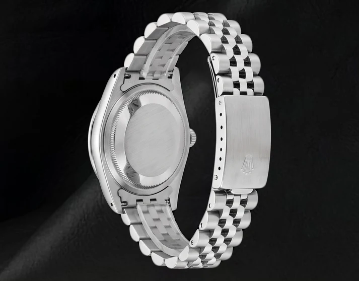 Rolex 6916 Datejust 26mm Blue Mother of Pearl Roman Dial Stainless Steel Watch