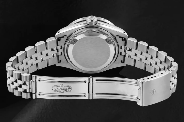 Rolex 6916 Datejust Green Diamond Dial 26mm Diamond Bezel Steel Watch
