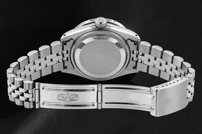Rolex 6916 Datejust Green Diamond Dial 26mm Diamond Bezel Steel Watch
